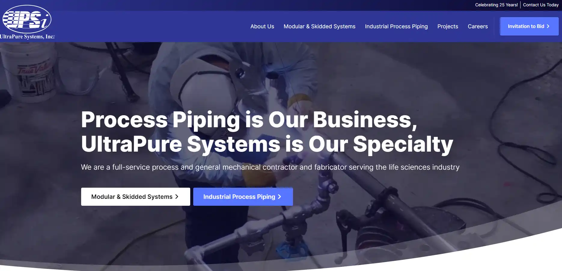 UltraPure Systems New WordPress Website from TheeDigital